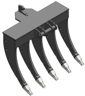 Kauss celmu rakšanai 1520mm